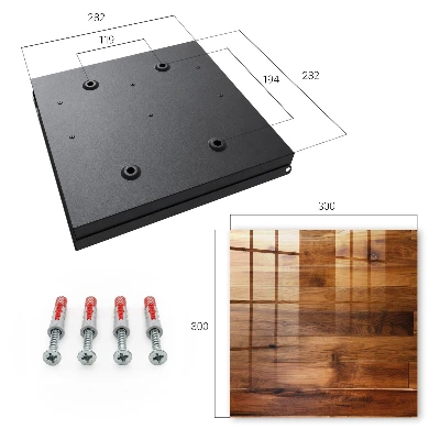 Schlüsselschrank für den Flur Holzbretter