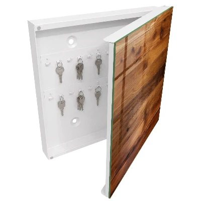 Schlüsselschrank für den Flur Holzbretter