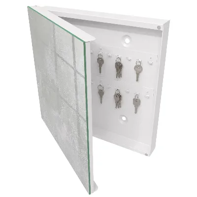 Schlüsselschrank Graue Eleganz