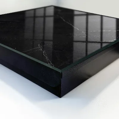 Schlüsselkasten modern Marmor schwarz