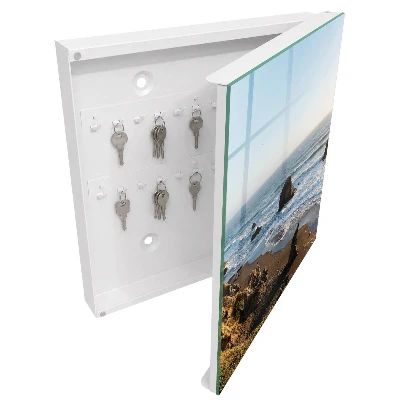 Schlüsselschrank für den Flur Küstenlandschaft