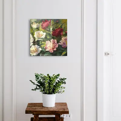 Schlüsselschrank für den Flur Bunte Blumen