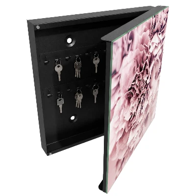 Schlüsselschrank für den Flur Rosa Blume