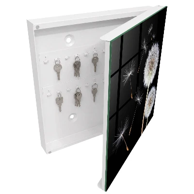 Schlüsselschrank Zarte Löwenzahnblüten