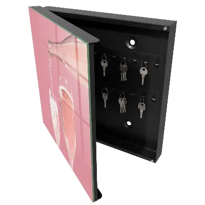 Schlüsselschrank Champagnergläser