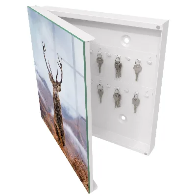 Schlüsselschrank für den Flur Berghirsche