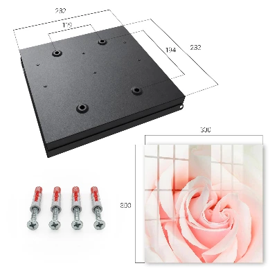 Schlüsselschrank Romantische Rose