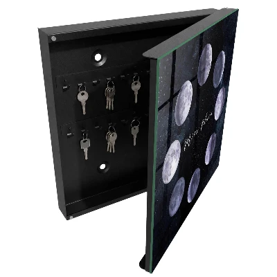 Schlüsselschrank Mondphasen