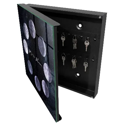 Schlüsselschrank Mondphasen