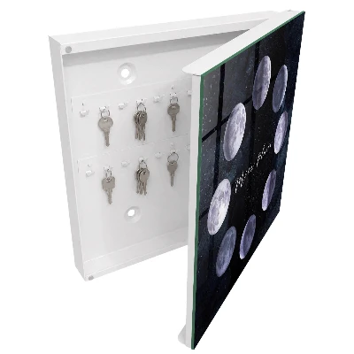 Schlüsselschrank Mondphasen