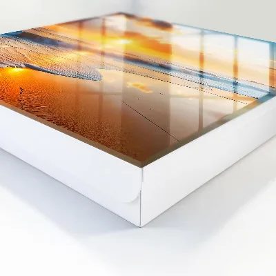 Schlüsselschrank Sonnenuntergang über dem Meer