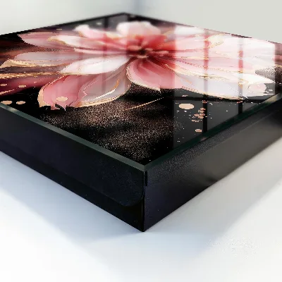 Schlüsselschrank für den Flur Rosa Blume