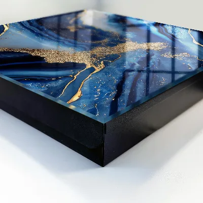 Schlüsselschrank für den Flur Marineblaue Streifen