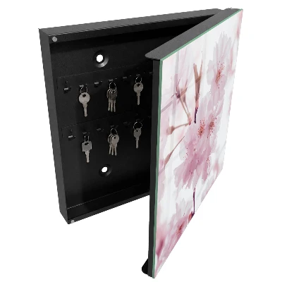 Schlüsselschrank für den Flur Kirschblüten