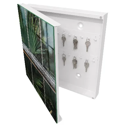 Schlüsselschrank für den Flur Grüne Harmonie