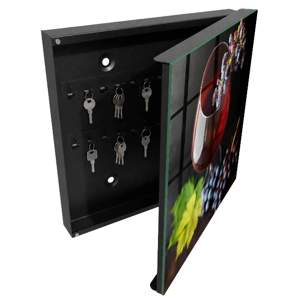 Schlüsselkasten modern Weintrauben