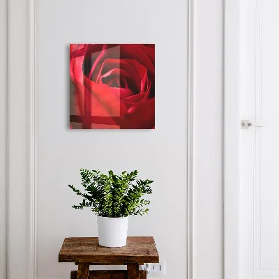 Schlüsselschrank Rosen-Nahaufnahme