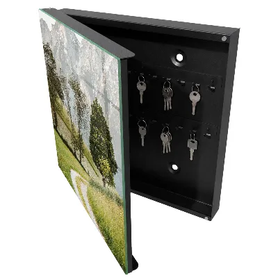 Schlüsselschrank für den Flur Berglandschaft