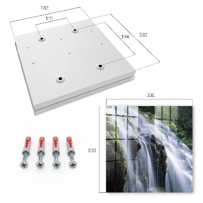 Schlüsselschrank Grüner Wasserfall