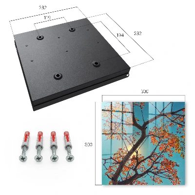 Schlüsselschrank für den Flur Herbstbaum