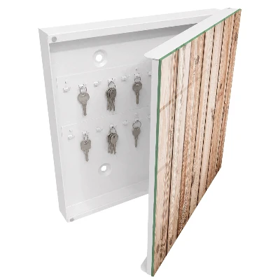 Schlüsselkasten modern Holzbretter