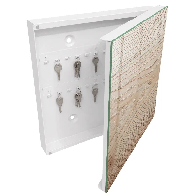 Schlüsselkasten modern Holzstruktur