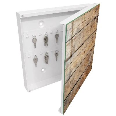 Schlüsselschrank für den Flur Holzbretter
