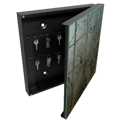 Schlüsselschrank Holzkonstruktion