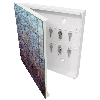 Schlüsselschrank Steintextur