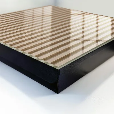 Schlüsselschrank beige Linien