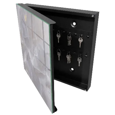 Schlüsselschrank Graue Eleganz