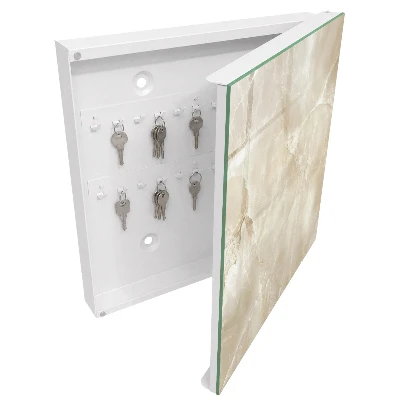 Schlüsselschrank Beiger Marmor