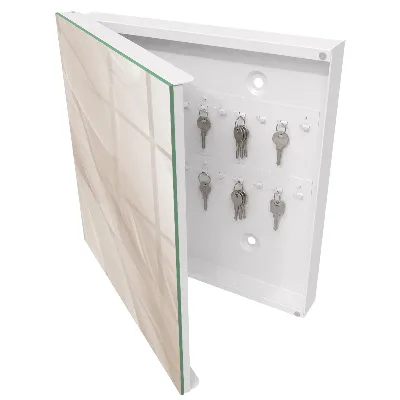Schlüsselschrank Cremige Leichtigkeit