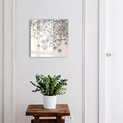 Schlüsselschrank für den Flur Florale Eleganz