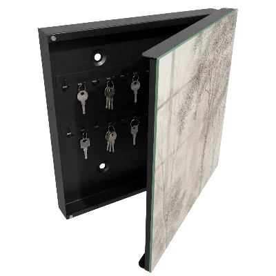 Schlüsselschrank mit Motiv ätherischer Wald