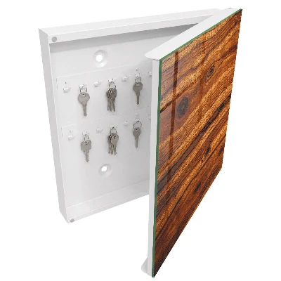 Schlüsselschrank Holzstruktur
