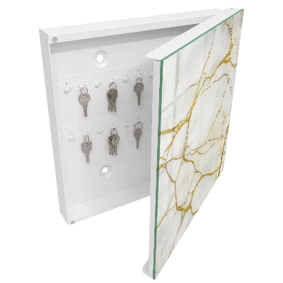 Schlüsselkasten modern Eleganter Marmor