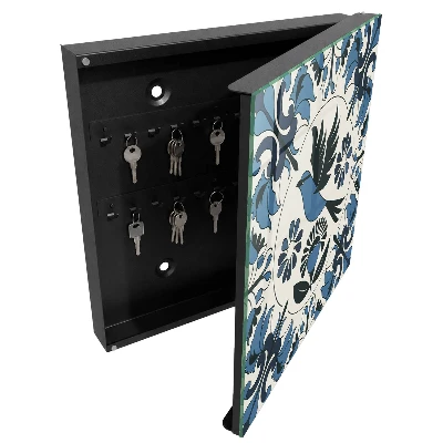 Schlüsselschrank in Ausführung Blauer Vogel