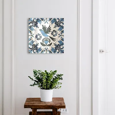 Schlüsselschrank Blauer Vogel