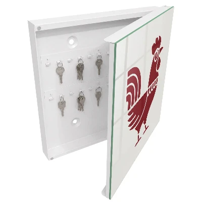 Schlüsselkasten modern Rooster Folk-Stil