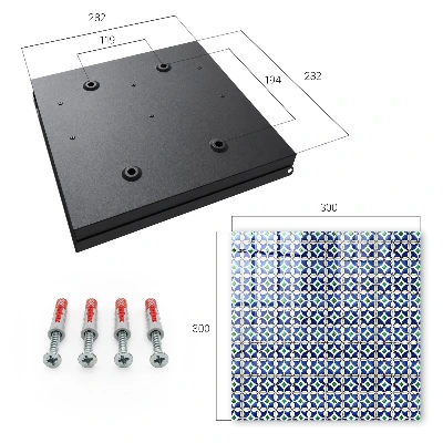 Schlüsselkasten modern Geometrische Abstraktion