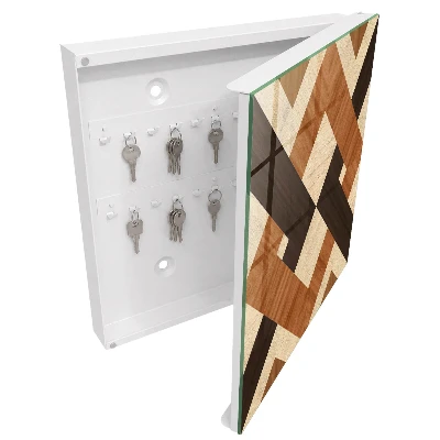 Schlüsselschrank für den Flur Moderne Geometrie