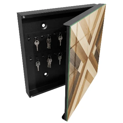 Schlüsselschrank für den Flur Eleganz aus Holz
