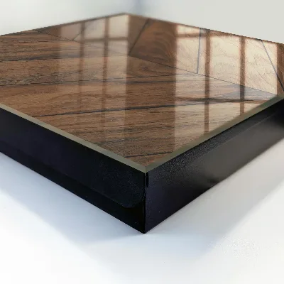 Schlüsselkasten modern Holz-Fischgrätmuster