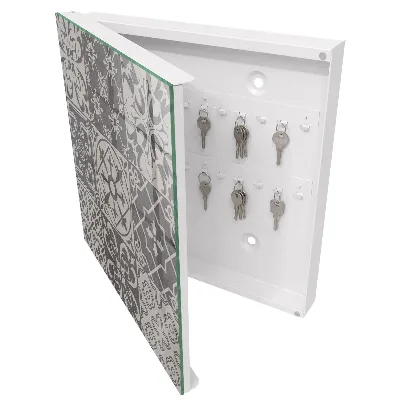 Schlüsselschrank für den Flur Mosaik aus Mustern