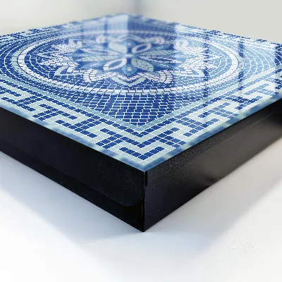 Schlüsselschrank Blaues Mosaik
