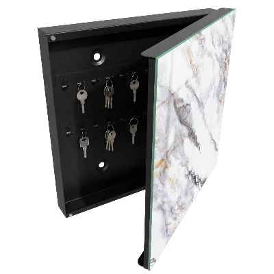Schlüsselschrank für den Flur Marmor-Eleganz