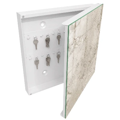Schlüsselschrank für den Flur Beige Textur