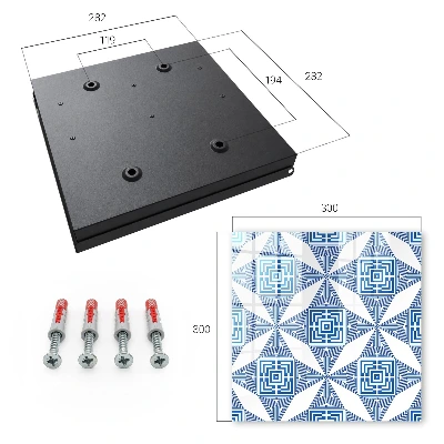 Schlüsselschrank Geometrisches Muster