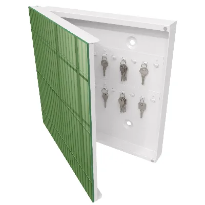 Schlüsselschrank für den Flur Grüner Bambus